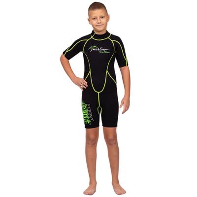 Гидрокостюм Marlin Malibu Shorty Junior Green/Black 2,5 мм