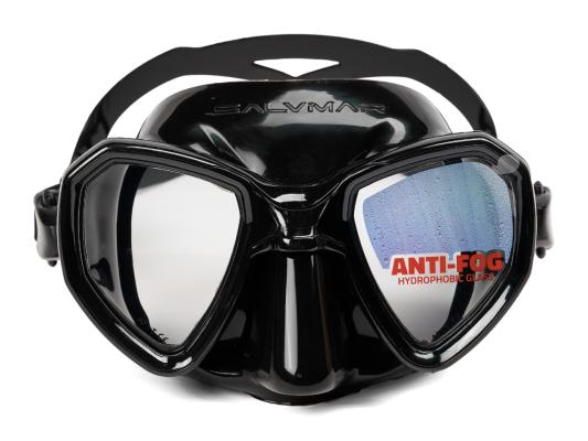 Маска Salvimar MORPHEUS, черн/черн, АНТИФОГ