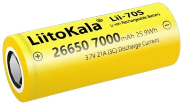 Аккумулятор LiitoKala 7000(26650)
